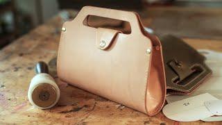 DIY Minimalist Leather Purse // With Pattern!