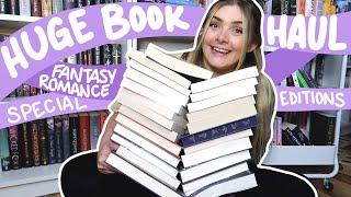 HUGE book haul! (28+ BOOKS!) fantasy romance, special editions, YA and more!