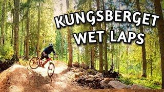 Wet laps at Kungsberget - One of Swedens new age bike parks 