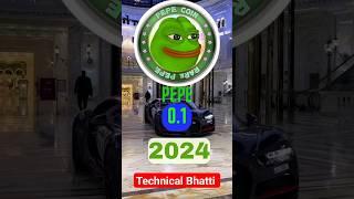 PEPE Coin Price Prediction 2024 #Shorts #pepe #pepecoin #memescoin #crypto #pepemining #btc #crypto