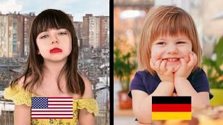 Growing Up as a Kid in the USA vs GERMANY