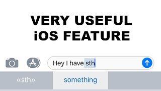 One of the Best iOS Features you Probably didn't Know About!