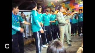 Celebra Tri Sub 17 Bailando