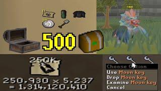 CLUES HAVE NEVER BEEN THIS EASY.. 500 CASKETS & Varlamore Part 2 Adventures!