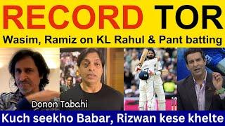 Pak Media Crying on Pant and KL Rahul batting today | Ramiz Speaks on IND vs ENG | shoaib akhtar