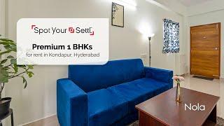 Premium rooms for rent in Kondapur, Hyderabad. - [Spot your Settl.] - Settl. Nola