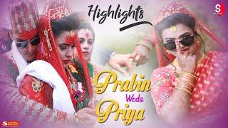 Prabin Weds Priya | Wedding Highlights | Subidha Digital | Timro Gharko Wari Pari