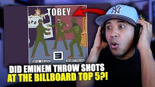 EMINEM CAME OUT SWINGING | Eminem - Tobey (feat. Big Sean & Babytron) Reaction