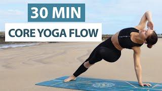 30 MIN STRONG CORE YOGA | Creative Vinyasa Flow for Mixed Levels