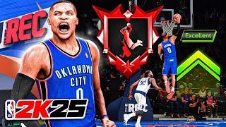 RUSSELL WESTBROOK is the PERFECT GUARD BUILD in the RANDOM REC (NBA 2K25)