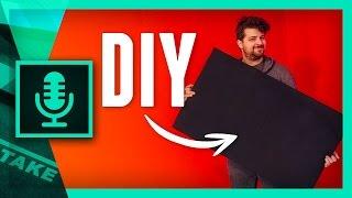 DIY SOUND ABSORPTION PANELS for Home Recording Studio | Cinecom.net