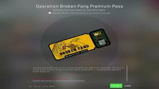 Using Operation Broken Fang Pass in 2022