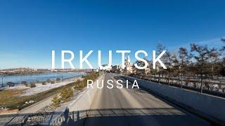 Irkutsk. A city in siberia, Russia. Baikal, Listvyanka