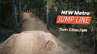 A Sessionable Jump Line in the Twin Cities! | Carver Lake Park | Mountain Biking in Woodbury, MN