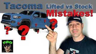 Tacoma Lift Decisions...