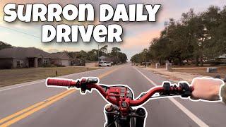 Can you DAILY DRIVE a Surron X?  #surronx #surron #ebike