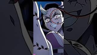 Nezuko and Muzan's eyes resemblance