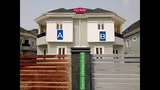 5 and 4 bedroom duplex for sale at Magodo Lagos for #200m & #170M  08024995989 .