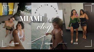 miami vlog 2024 | girls trip, bars, fillers & throwing FITS 