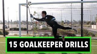 15 Goalkeeper Drills w/ Progressions | Part 1 | Pro GK