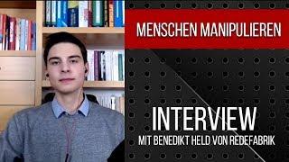 Interview mit Benedikt von Redefabrik über Kommunikation und Manipulation