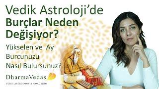 Vedik Astroloji'de Burçlar Neden Değişiyor ? Yükselen ve Ay Burcunuzu Nasıl Bulursunuz ?