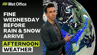 07/02/24 – Fairly settled, cold reaching south – Afternoon Weather Forecast UK – Met Office Weather