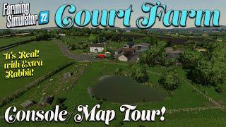“COURT FARM” IS HERE!! FS22 MAP TOUR! | NEW MOD MAP! | Farming Simulator 22 (Review) PS5.