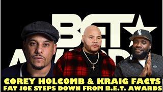 COREY HOLCOMB AND KRAIG FACTS CHECKS FAT JOE #fba #coreyholcomb #kraigfacts #fatjoe #betawards