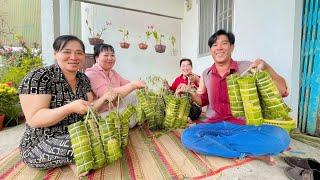 Cười Sặc Cơm Với Cách Cột Bánh Của 7 Phùng Với Chị Thủy Khi Lần Đầu Gói Bánh Truyền Thống | Tập 142