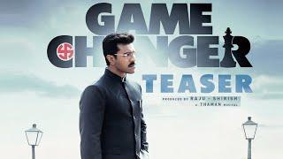 Game Changer Teaser (Telugu) | Ram Charan | Anjali | Shankar | Thaman S