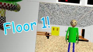 Baldi's Basics Plus Early Access. Floor 1