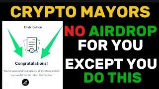  CRYPTO MAYORS WALLET CONNECTION (A STEP BY STEP GUIDE) | CRYPTO MAYORS LATEST UPDATE