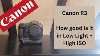 Canon R3 - How good is it in Low Light + High ISO?