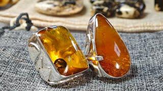 Солнечные украшения из солнечной Сибири. Янтарь.