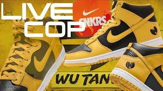 LIVE COP! WU TANG NIKE DUNK & STOCK NUMBERS!!!