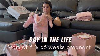 DAY IN THE LIFE 36 WEEKS PREGNANT!