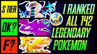 I Ranked ALL 142 Legendary Pokemon Shiny Forms | Mr1upz