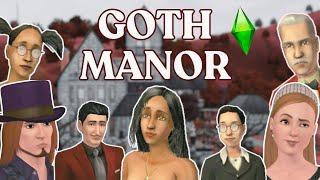The History & Evolution of Goth Manor in The Sims