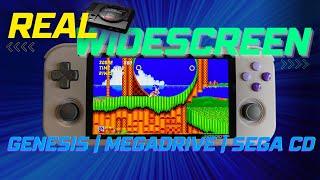 REAL Widescreen Sega Genesis & Sega CD | Megadrive | Retro Gaming | Retroid Pocket 3 | Android