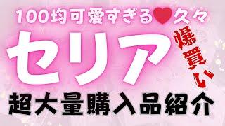 【100均】久々の爆買いセリア超大量購入品紹介Seria