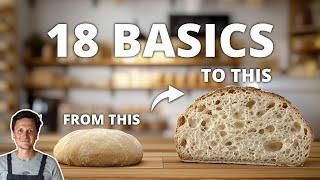 18 SOURDOUGH BASICS you SHOULD know