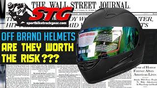 Off Brand Motorcycle Helmets - Are They Safe? | Sportbike Track Gear