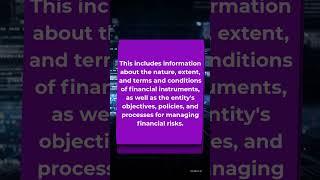 Transparency Unveiled: Mastering Financial Instrument Disclosures with IFRS 7 #shorts