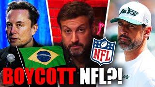 NFL Boycott? League’s Brazil Game Creating Controversy Over Free Speech Crackdown | OutKick Hot Mic