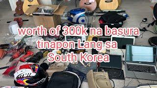 Worth of 300k to 500k na basura tinapon lang sa basura dito sa South Korea