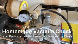 Homemade Lathe Vacuum Chuck (save your money!)