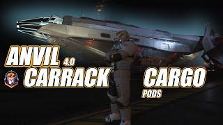 Anvil Carrack Cargo Pods and Blast Shields - Star Citizen 4.0 - #starcitizen