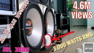 test qsc 5050 woofers jbl 18 bass