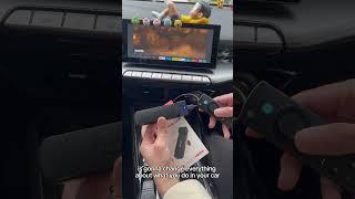 Use CarlinKit FireDrive Link CarPlay adapter for my car MG GT, enjoy YouTube Netflix in vehicle!